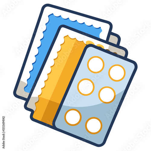 pack of reinforcement stickers