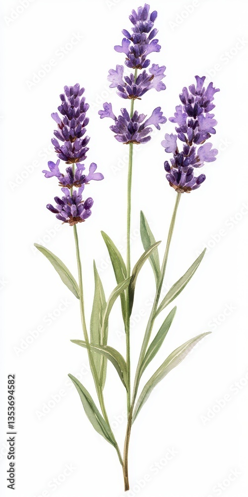 Naklejka premium Beautiful Lavender Flower Arrangement