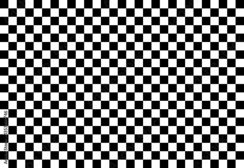 Fondo de cuadrícula ajedrezada negro y blanca