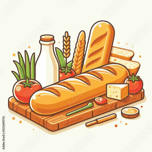 baguette, food, bread, bakery, meal, bun, fresh, french, breakfast, pastry, loaf, wheat, healthy, crust, tasty, brown, bake, flour, nutrition, isolated, organic, background, delicious, traditional, wh