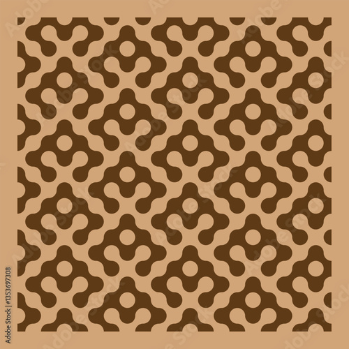 Abstract maze pattern seamless background vector illustration 3
