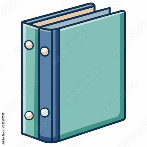 durable three ring binder with clear cover