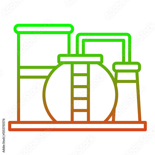 Oil refinery Icon