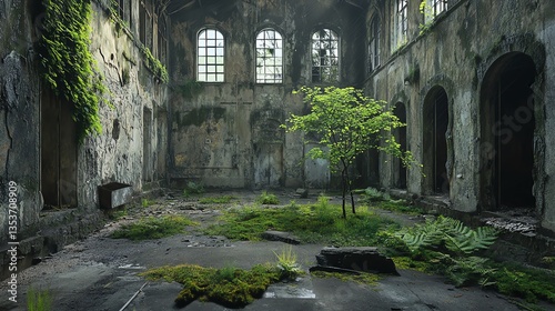 Fototapeta Naklejka Na Ścianę i Meble -  abandoned prison
