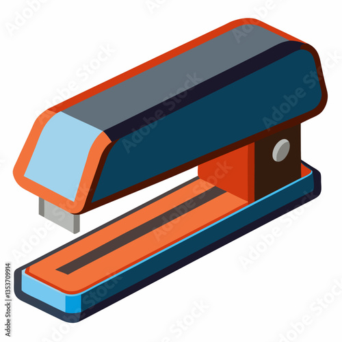 stapler isolated on white
