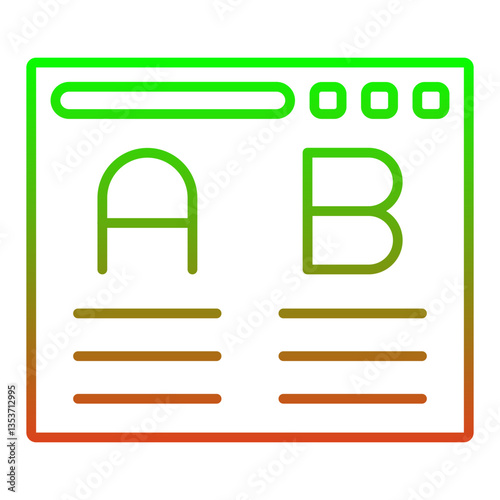 Ab testing Icon