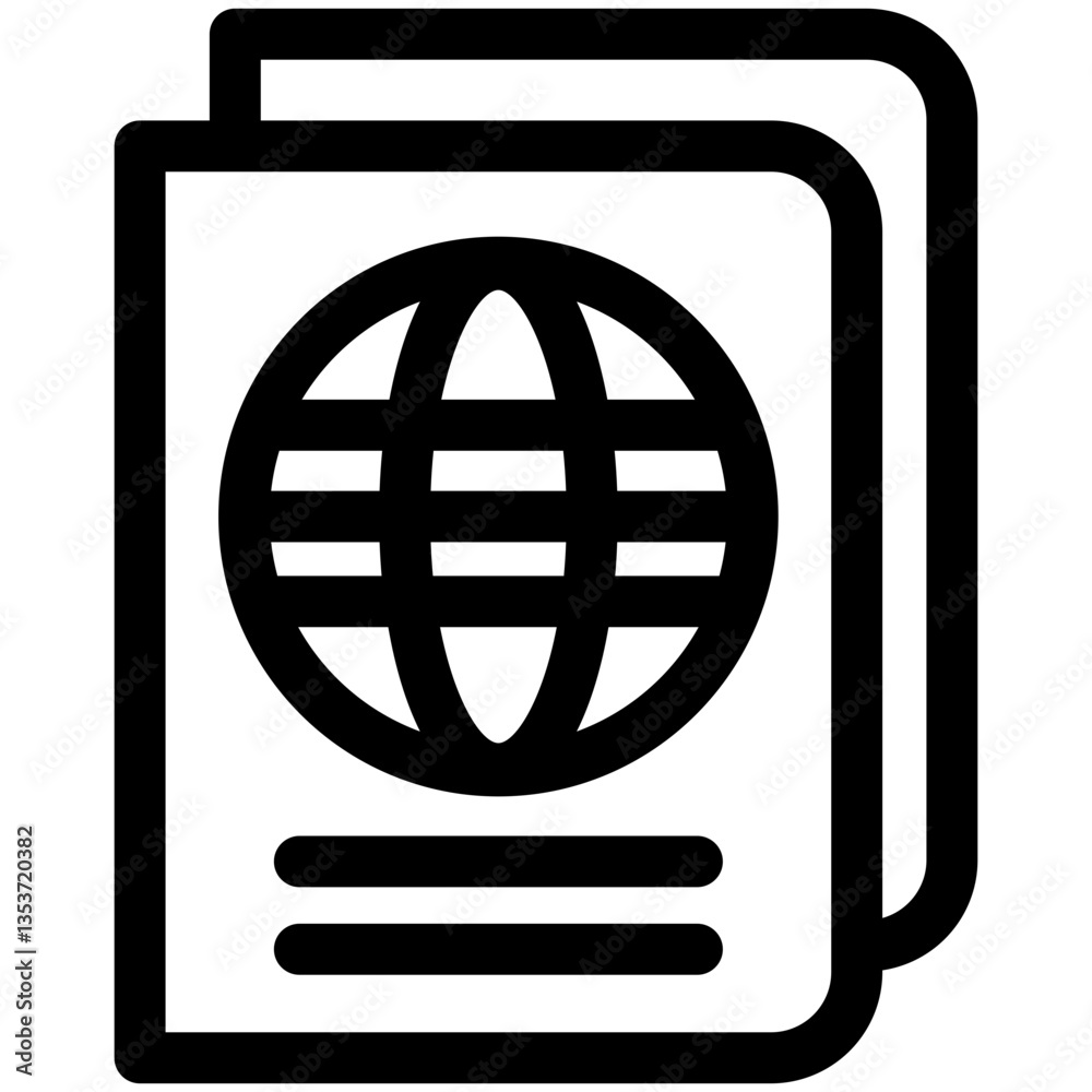 Passport icon Passport icon