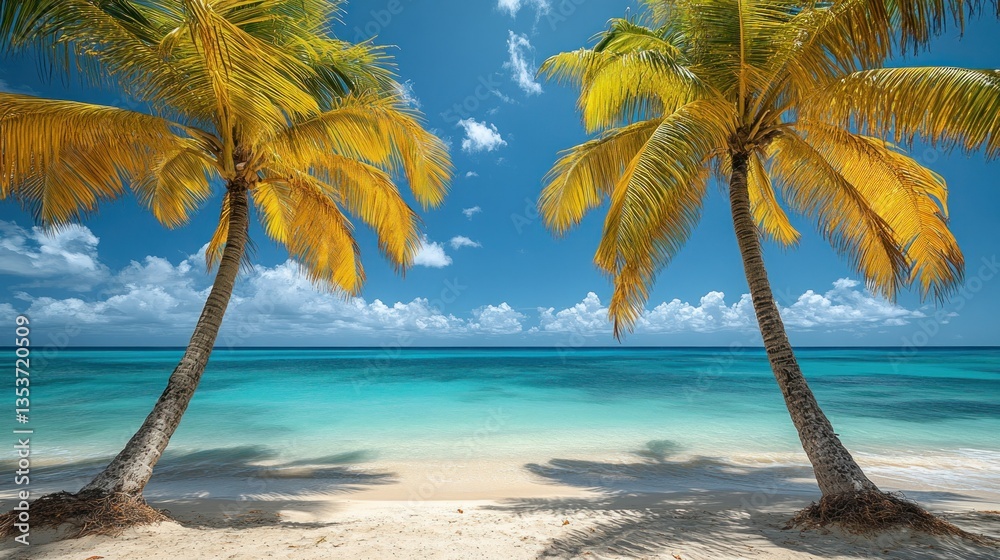 Fototapeta premium Tropical Beach Paradise (1)