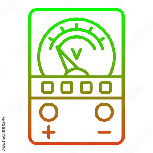 Voltmeter Icon