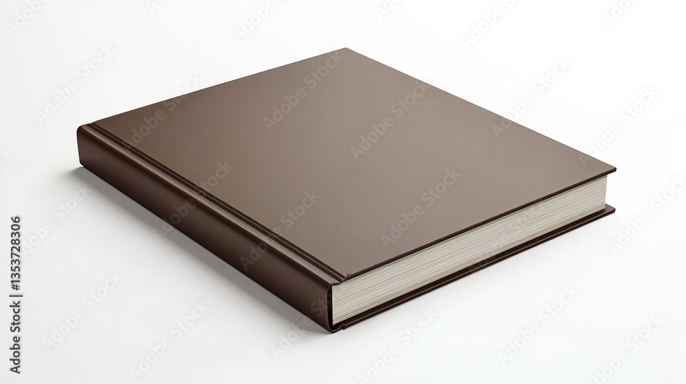 Simple Clean Softcover Book Mockup with Blank Cover Design Simple Clean Softcover Book Mockup with Blank Cover Design
