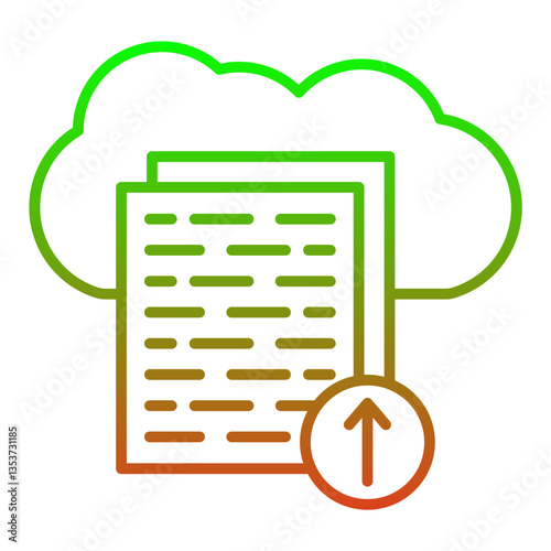 Cloud file Icon