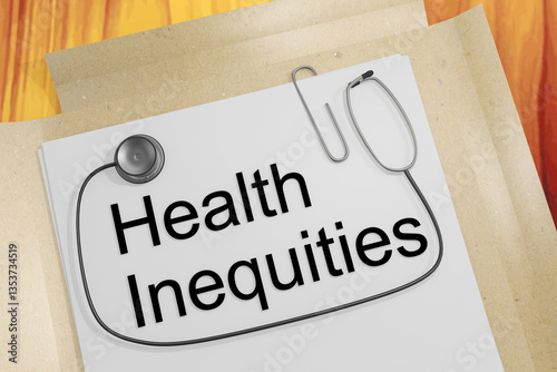 Health Inequities concept