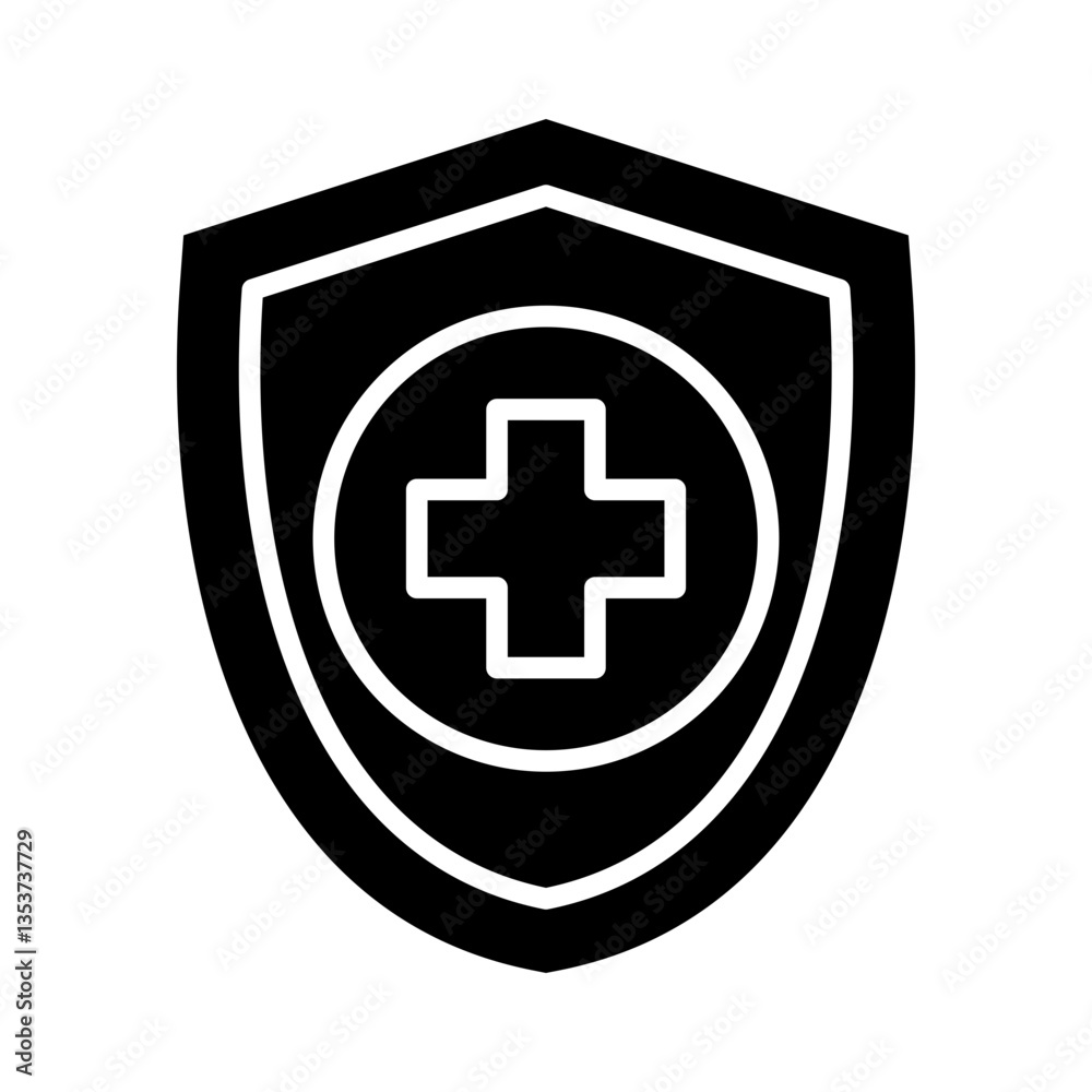 Fototapeta premium Insurance Icon