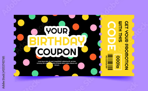 Happy Birthday Coupon with Special Offer