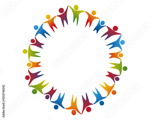icone, silhouette, bambini, bimbi, infanzia, asilo, allegria, felicità, scuola, cerchio cornice