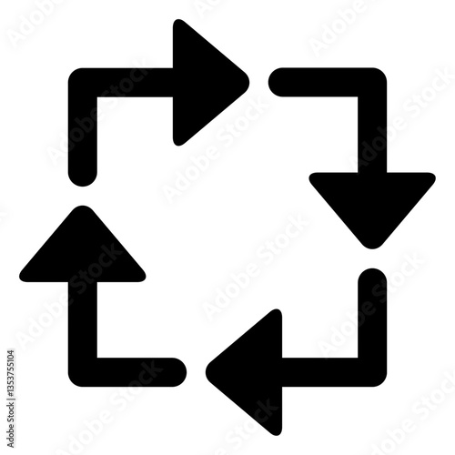 PDCA　サイクル　黒