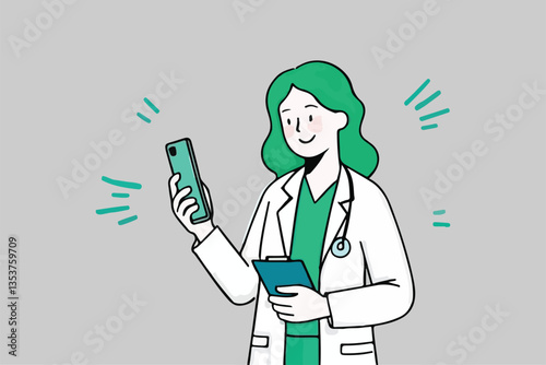 Doctor on Smartphone: Mobile Health, Digital Communication, Telemedicine and Patient Care. 
