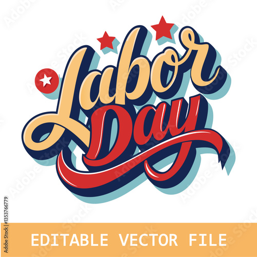 labor day vector design