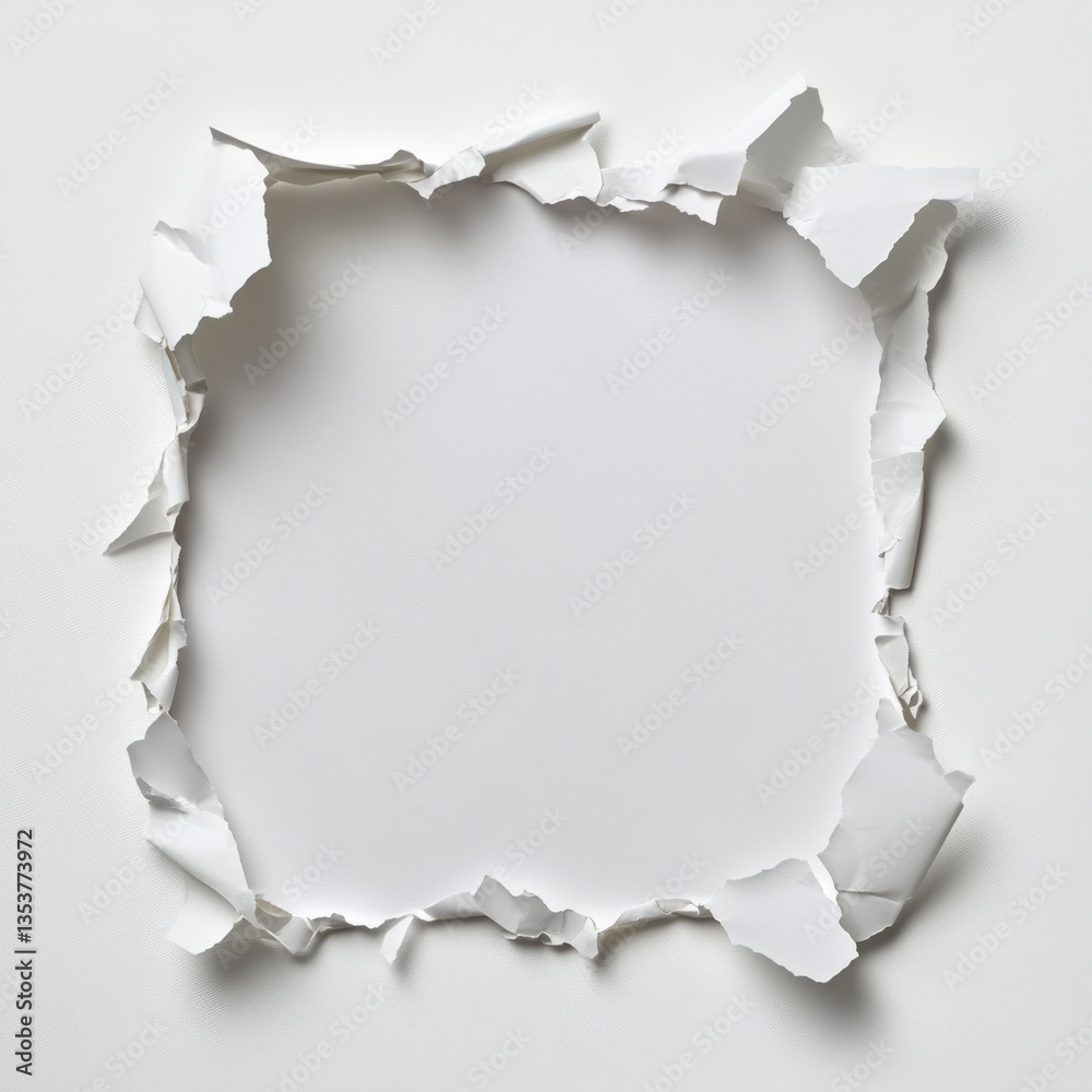 Torn white paper background texture Torn white paper background texture