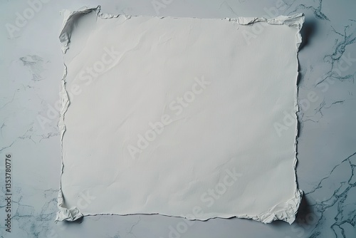 High Resolution Visual of a Blank Sheet of Paper That Says No One is on it