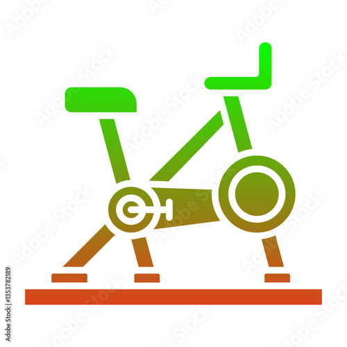 Stationary bicycle Icon