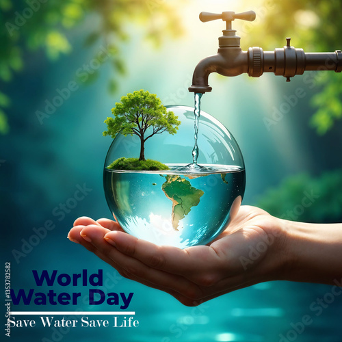 World Water Day, Save Water Save Life