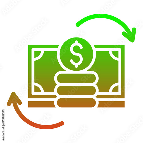 Money flow Icon
