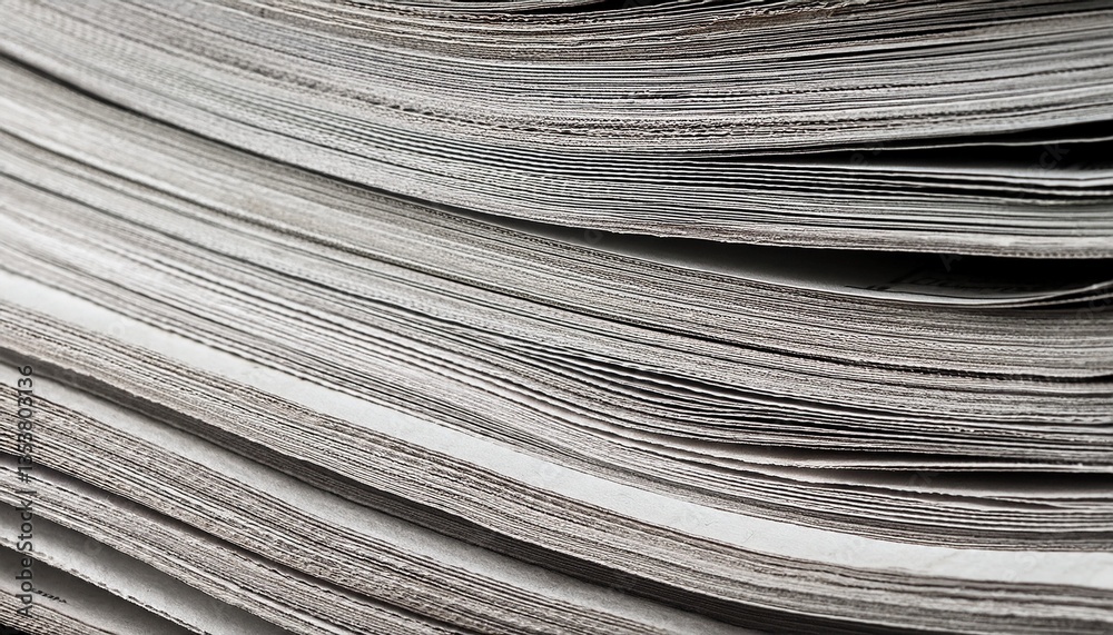 macro image of gray newsprint macro image of gray newsprint
