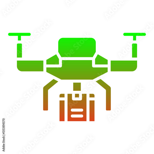 Drone delivery Icon