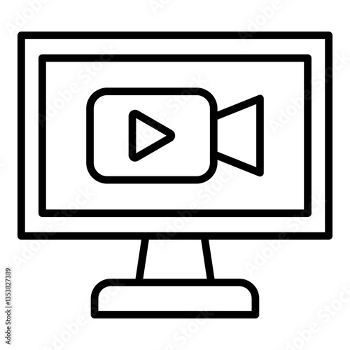 Live Streaming Icon
