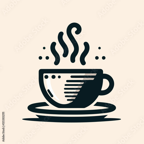 simple Vector icon of coffee cup