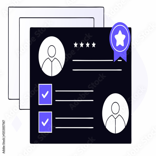 Employee Performance Review – Ideal for HR Evaluation and Business Feedback Processes