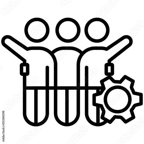 Team Building Icon