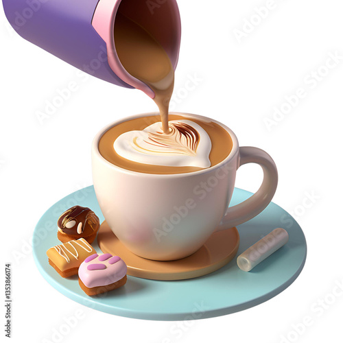 cup of coffee and chocolate