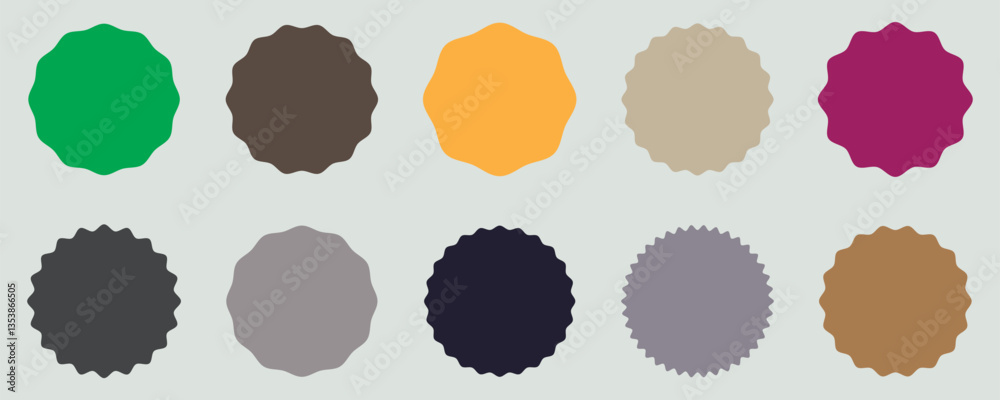 Sales & Marketing badges. Design elements - best for sale sticker, price tag, quality mark. Shopping stickers and badges vector mockup. Sales & Marketing badges. Design elements - best for sale sticker, price tag, quality mark. Shopping stickers and badges vector mockup.