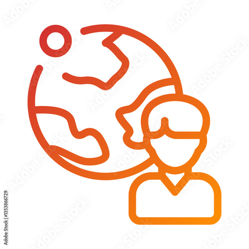 Vector Design Migration Icon Style