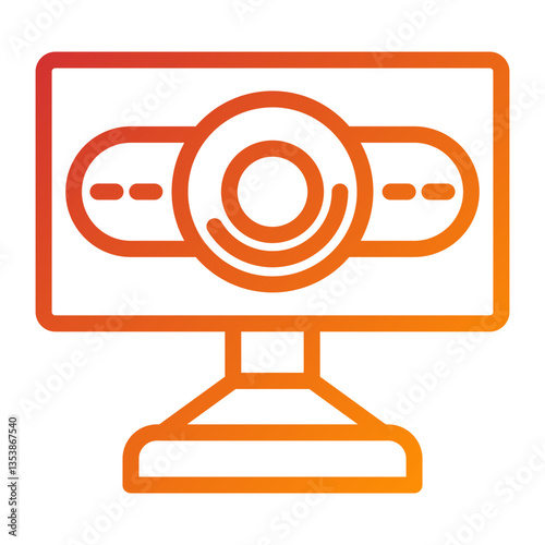 Vector Design Webcam Icon Style