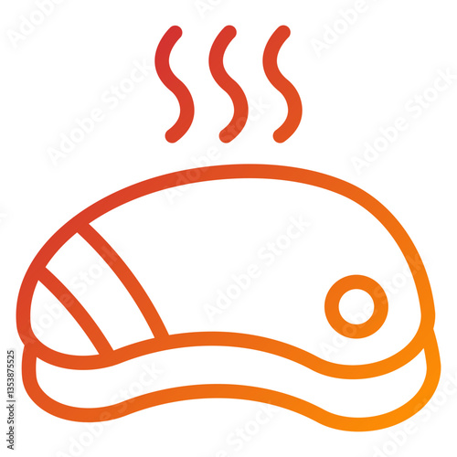 Steak Icon Style