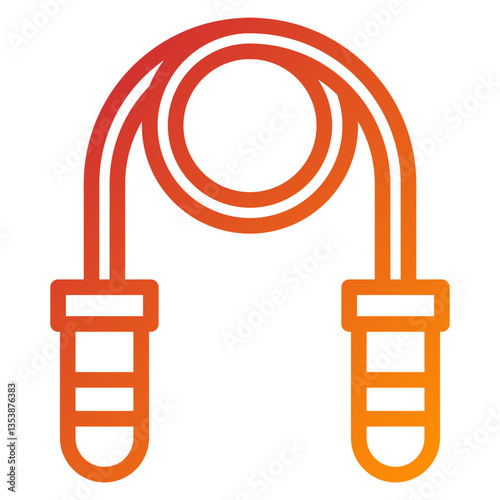 Skipping Rope Icon Style