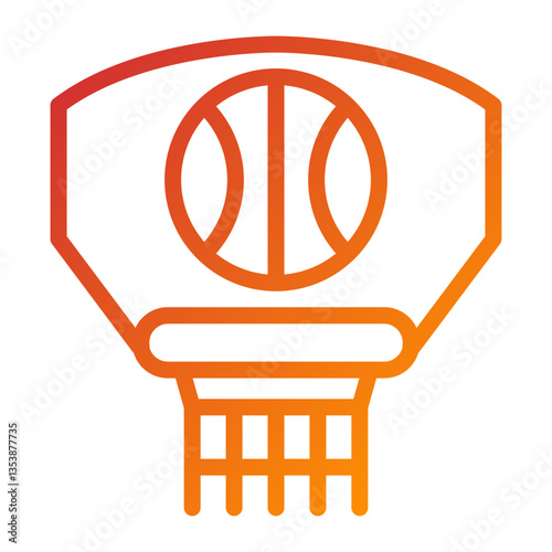 Basketball Icon Style