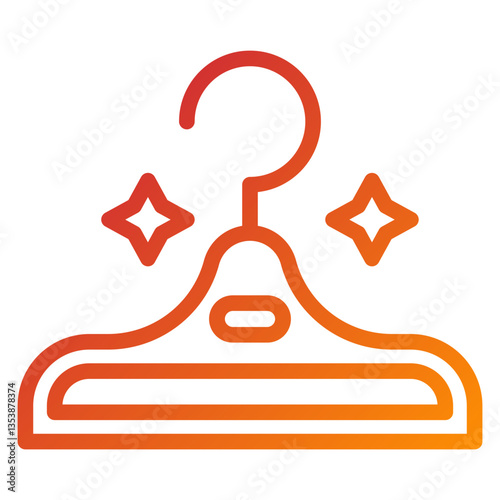 Clothes Hanger Icon Style