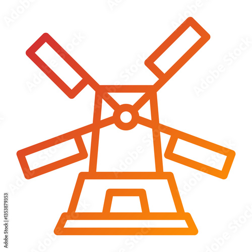 Windmill Icon Style