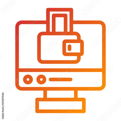 Digital Wallet Icon Style