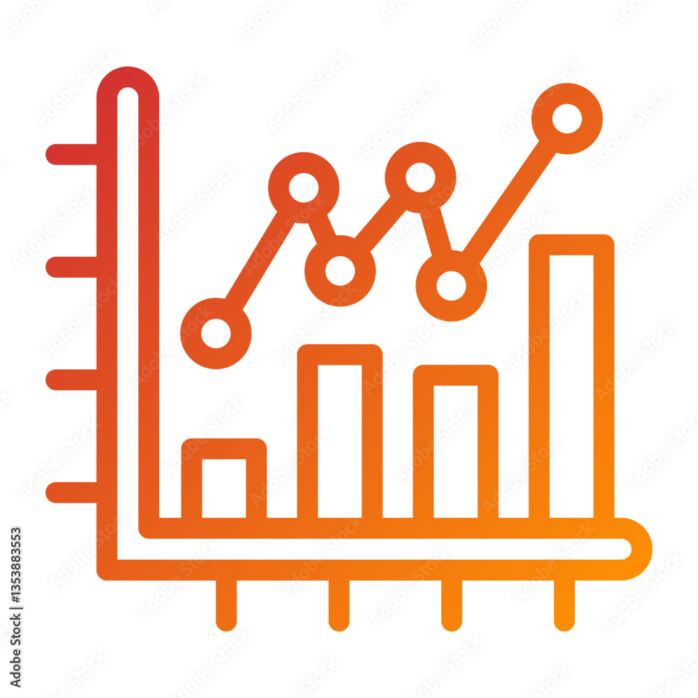 Graph Icon Style Graph Icon Style
