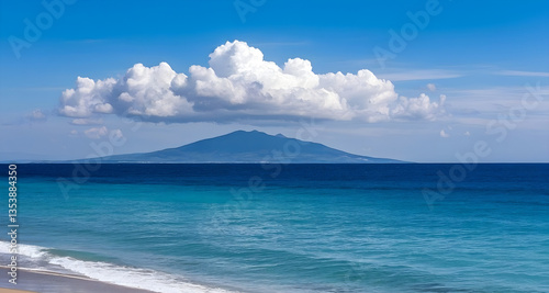 view from the top of the volcano