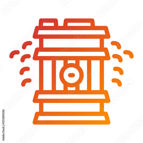 Barrel Leak Icon Style