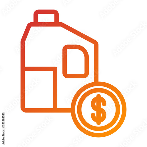 Oil Price Icon Style