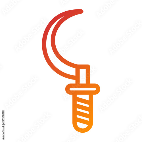 Sickle Icon Style