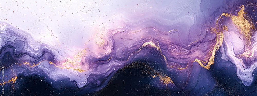 Fototapeta premium Tekstura marmuru w fioletowym odcieniu, tło dla projektu generative ai