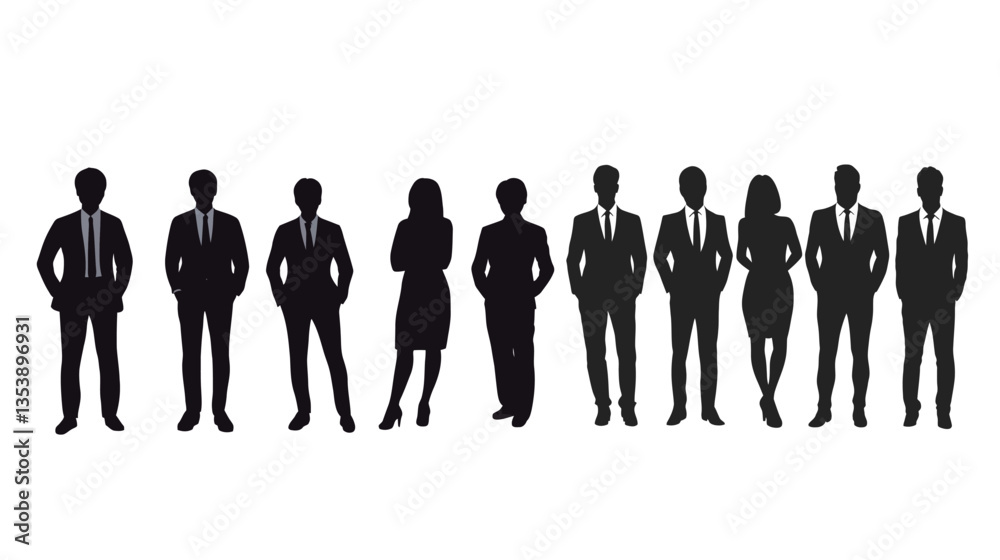 Group of Diverse People Standing Together – Unity and Inclusion Concept Group of Diverse People Standing Together – Unity and Inclusion Concept